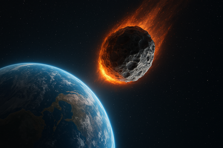 Потенциально опасный астероид 2025 PM пролетит рядом с Землёй уже 17 августа